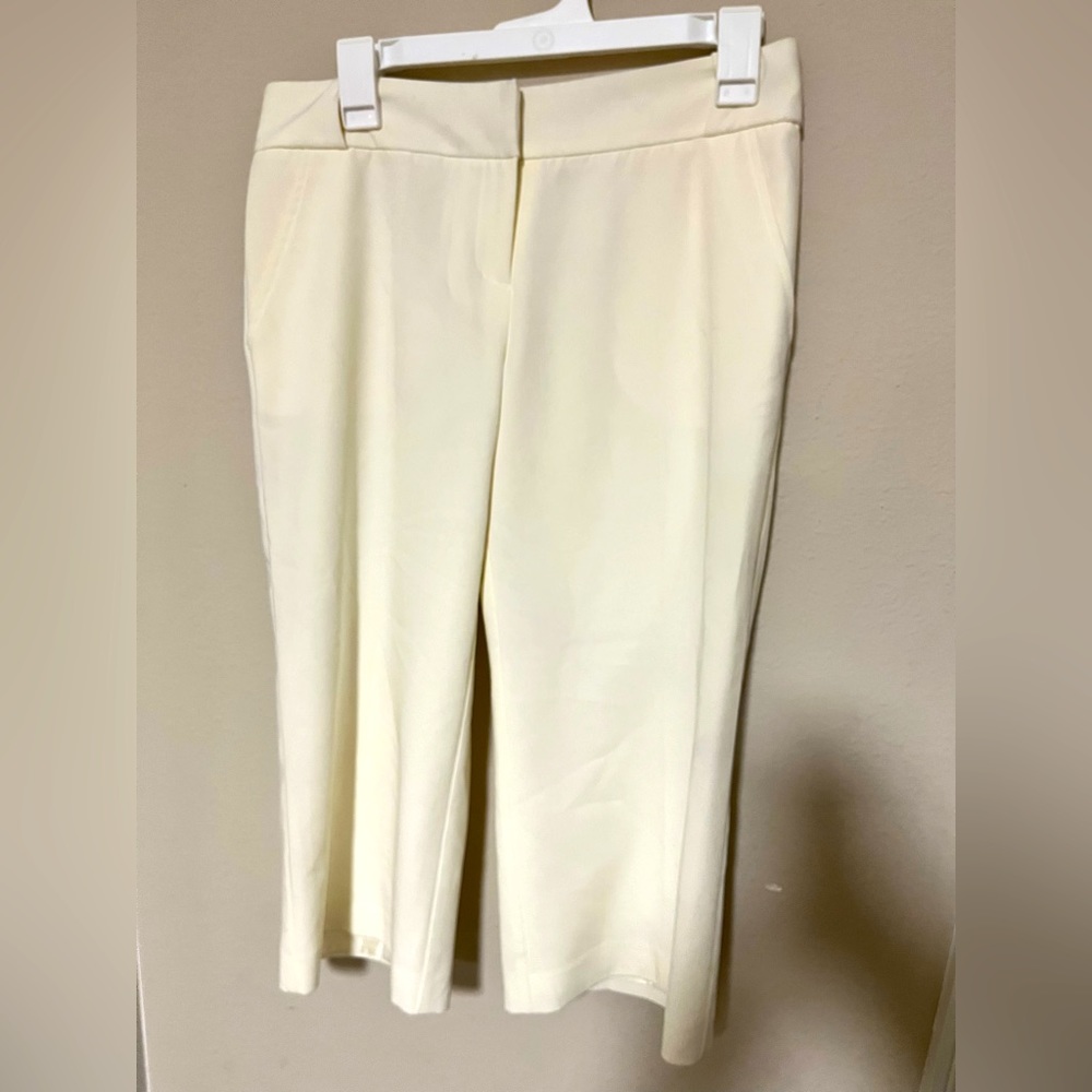 White House Black Market Wide Leg Capris, NWT
